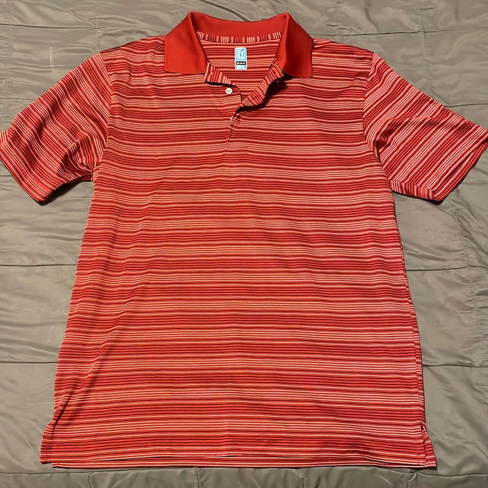 PGA Tour Men’s Polo - Red